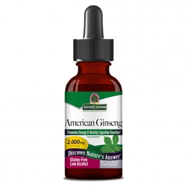 Nature's Answer Low-Alcohol American Ginseng - 30ml