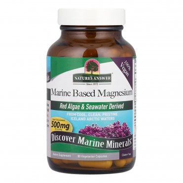 Nature's Answer Marine Based Magnesium - 90 x 500mg Vegicaps