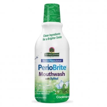 Nature's Answer PerioBrite Coolmint Mouthwash - 480ml