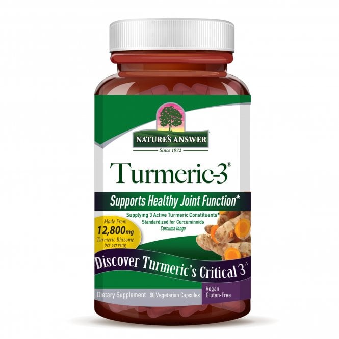Nature's Answer Turmeric-3 - 90 Capsules