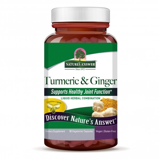 Nature's Answer Turmeric & Ginger - 90 Capsules