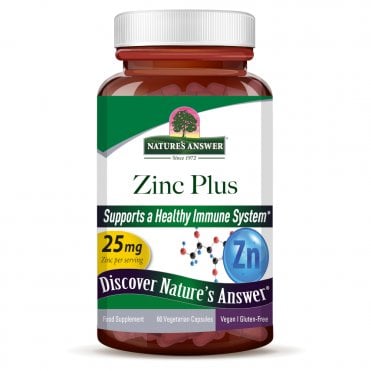 Nature's Answer Zinc Plus - 60 Capsules