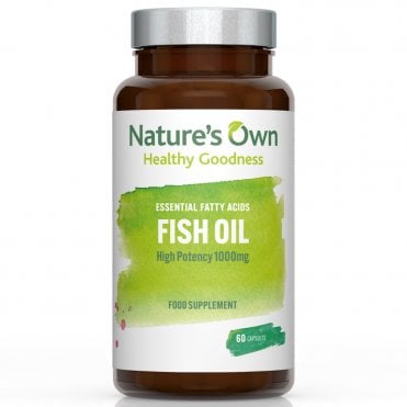 Nature's Own Fish Oil - High Potency - 60 Capsules