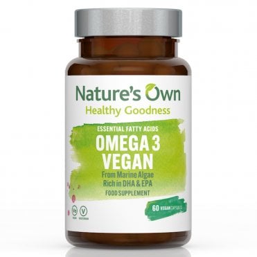 Nature's Own Omega 3 Vegan - 60 Capsules