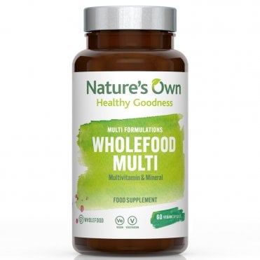 Nature's Own Wholefood Multi - Multivitamin & Mineral - 60 Capsules