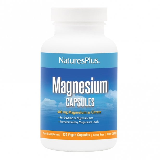 Nature's Plus Magnesium - 120 Capsules