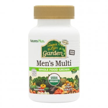 Nature's Plus Source of Life Garden Organic Men's Multi - 90 Tablets