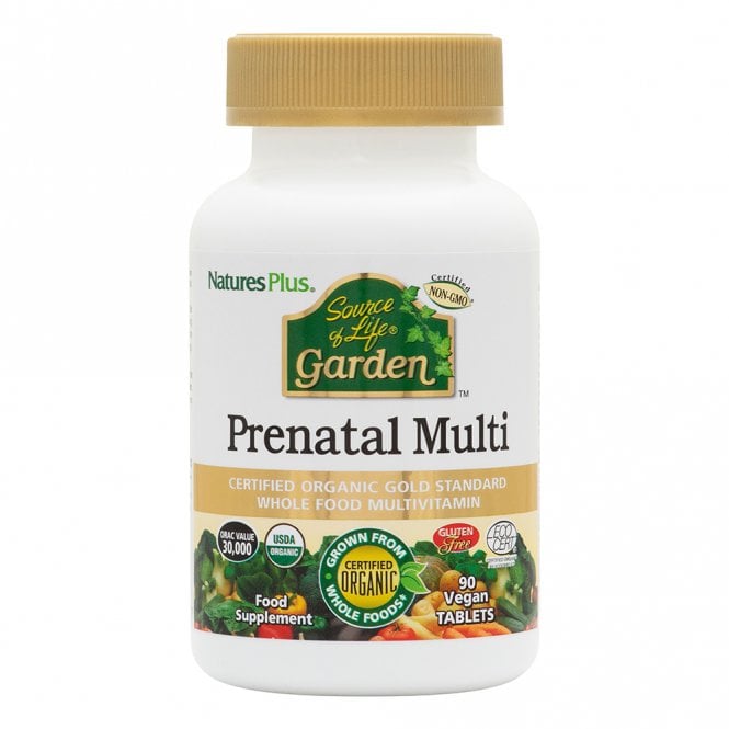 Nature's Plus Source of Life Garden Organic Prenatal Multi - 90 Tablets