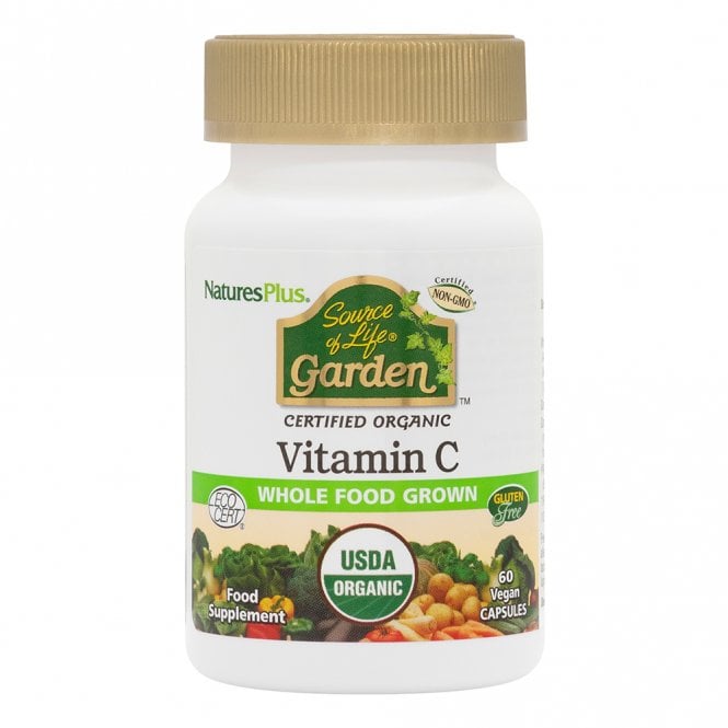 Nature's Plus Source of Life Garden Organic Vitamin C - 60 Vegicaps
