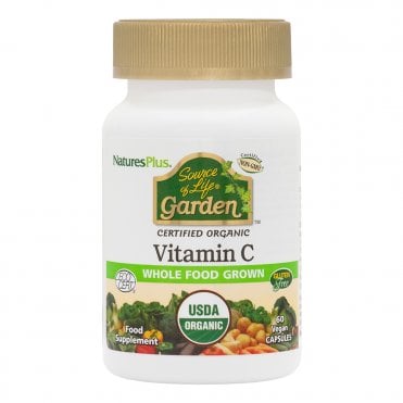 Nature's Plus Source of Life Garden Organic Vitamin C - 60 Vegicaps