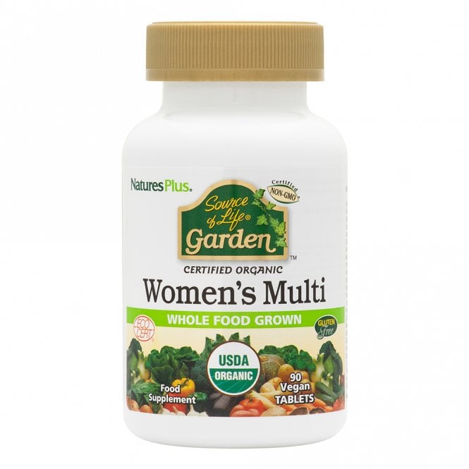 Nature's Plus Source of Life Garden Organic Women's Multi - 90 Tablets