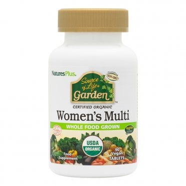 Nature's Plus Source of Life Garden Organic Women's Multi - 90 Tablets