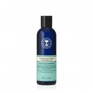 Neal's Yard Remedies Organic Geranium & Orange Shower Gel - 200ml
