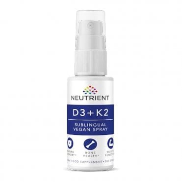 Neutrient Vegan 2000 IU D3 + K2 Spray - 30ml