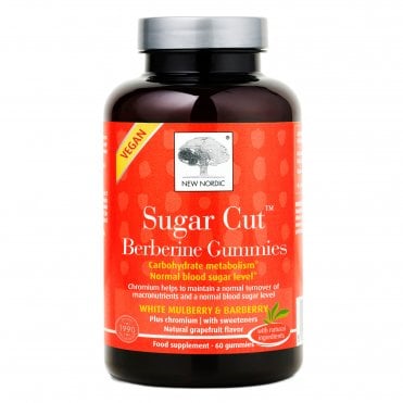 New Nordic Sugar Cut Berberine - 60 Gummies