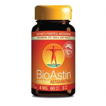 Nutrex BioAstin Hawaiian Astaxanthin - 60 x 4mg Softgels