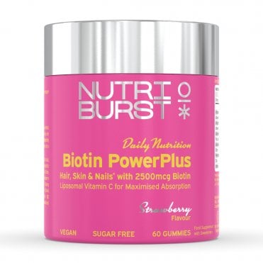 Nutriburst Biotin Powerplus - 60 Gummies