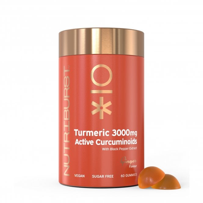 Nutriburst Turmeric 3000mg Active Curcuminoids - 60 Gummies