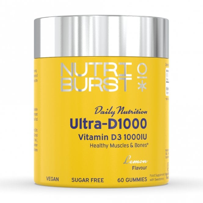 Nutriburst Ultra-D1000 - 60 Gummies