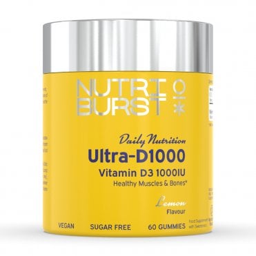Nutriburst Ultra-D1000 - 60 Gummies