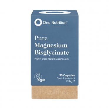One Nutrition Pure Magnesium Bisglycinate - 90 Capsules