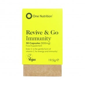 One Nutrition  Revive & Go Immunity - 30 x 850mg Capsules