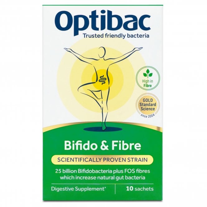 Optibac Bifido & Fibre - 10 Sachets