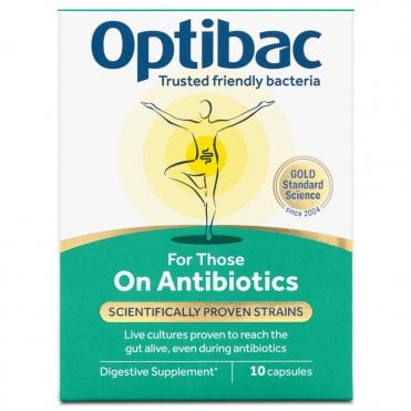 Optibac For Those on Antibiotics - 10 Capsules