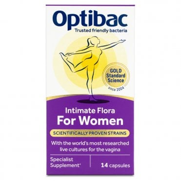 Optibac Intimate Flora for Women - 14 Capsules