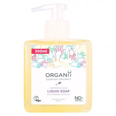 ORGANii Everyday Organics Lavender & Olive Liquid Soap - 300ml