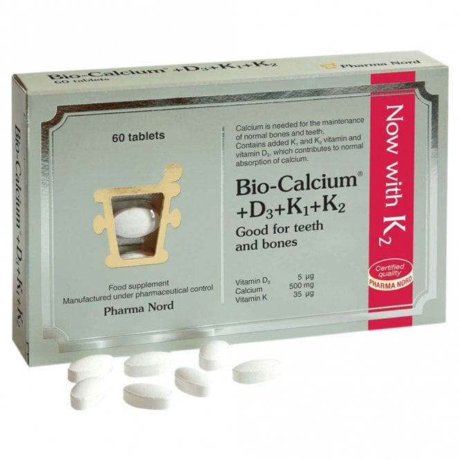 Pharma Nord Bio-Calcium + D3 + K1 + K2 - 60 Tablets