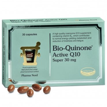 Pharma Nord Bio-Quinone Active Q10 Super 30mg - 30 Capsules