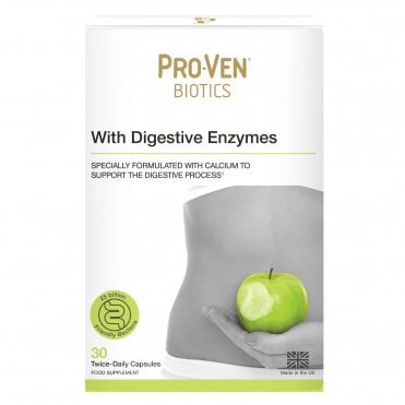 Pro-Ven Biotics With Digestive Enzymes - 30 Capsules