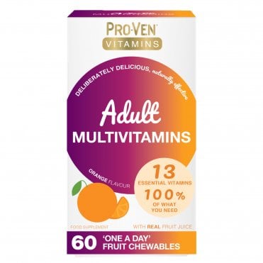 Pro-Ven Vitamins Adult Multivitamins - 60 Chewable Tablets