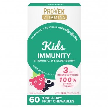 Pro-Ven Vitamins Kids Immunity - 60 Chewable Tablets