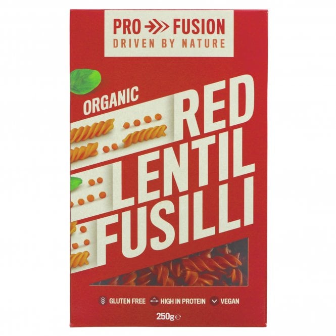 Profusion Organic Red Lentil Fusilli - 250g