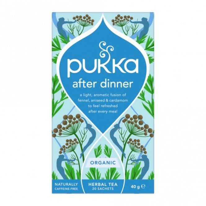 Pukka Teas Organic After Dinner - 20 Teabags x 4 Pack