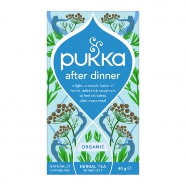 Pukka Teas Organic After Dinner - 20 Teabags x 4 Pack