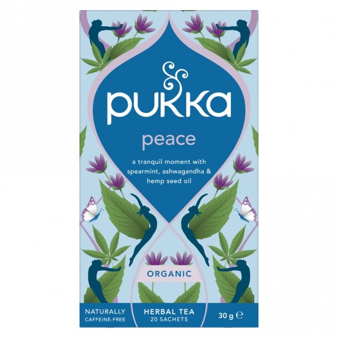 Pukka Teas Organic Peace - 20 Teabags x 4 Pack