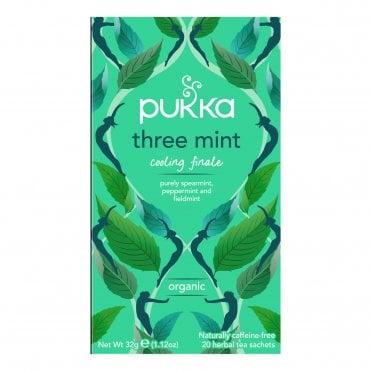 Pukka Teas Organic Three Mint - 20 Teabags