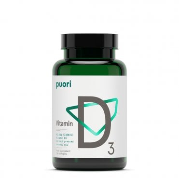 Puori Vitamin D3 2500 IU - 120 Softgels