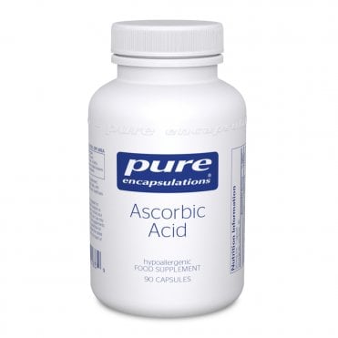 Pure Encapsulations Ascorbic Acid - 90 Capsules