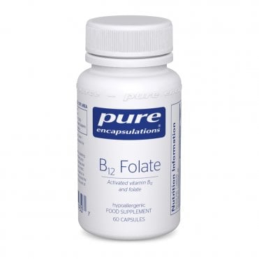 Pure Encapsulations B12 Folate - 60 Vegicaps
