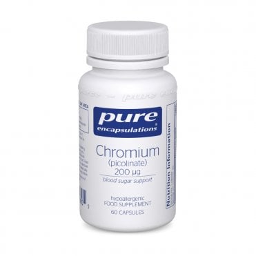 Pure Encapsulations Chromium (picolinate) - 200mcg x 60 Capsules