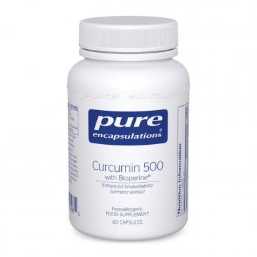 Pure Encapsulations Curcumin 500 with Bioperine - 60 Vegicaps