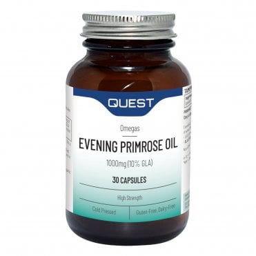 Quest Evening Primrose Oil - 30 x 1000mg Capsules