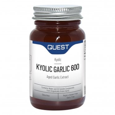 Quest Kyolic Aged Garlic Extract - 120 x 600mg Tablets