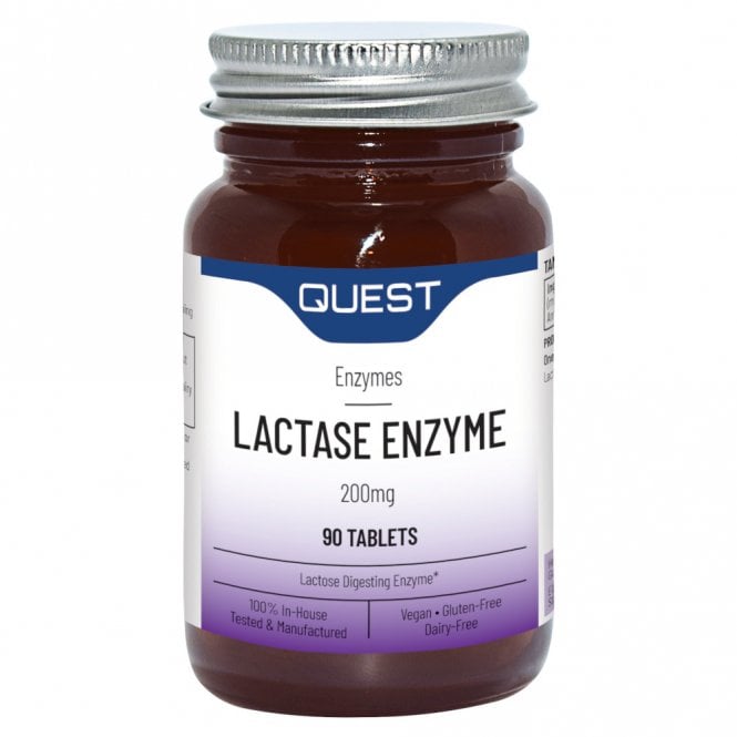 Quest Lactase Enzyme - 90 x 200mg Tablets