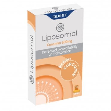 Quest Liposomal Curcumin 600mg - 30 Tablets