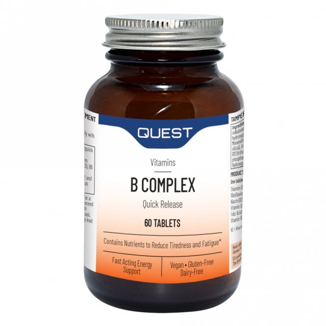 Quest Quick-Release B Complex - 60 Tablets